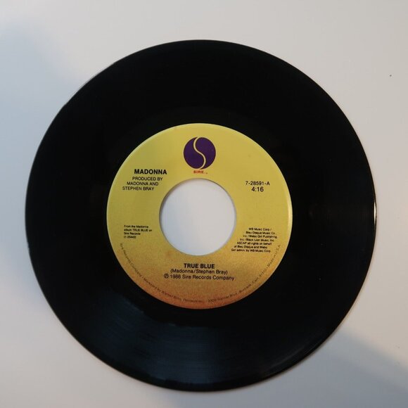 Madonna/ Sire Records Other - MADONNA True Blue & Ain't No Big Deal 45 RPM 1984 Vinyl Sire Records 7-28591-B